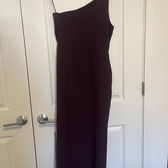 CINQ À SEPT Gianna Gown in Maroon Size US 8 - Picture 6 of 10
